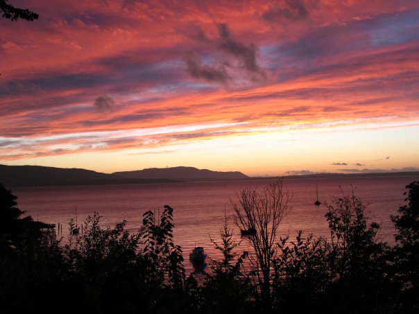 Bellingham Bay at sunset. Photo: Sara Beth Hawn